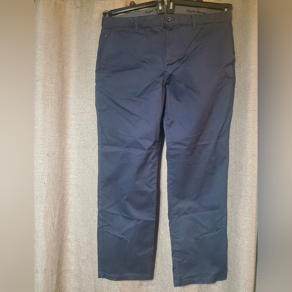 Mens Steel Blueish/Grey Slacks/Chinos English Laundry SZ 40x32 with pockets